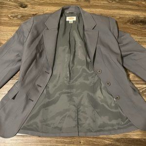 Talbots Grey Suit Jacket